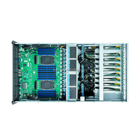 Serveur Rack 5U850 Barebone avec Carte Mère Personnalisée et Ventilateur, Prise en Charge de 8 GPU pour l'Entraînement IA, le HPC, le Deep Learning et les Applications de Calcul à Bords