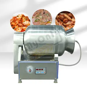 Automatic Marine Equipment 1000l Salt Meat Massage Mixer Tumbler Vacuum Roll Knead Machine