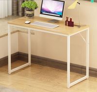 Ailichen Executive Design Metalen Computer Staande Bureau Met Houten Top Kantoormeubilair Tafel Stijlvolle Computer Tafel