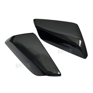 Chevrolet Malibu Carbon Fiber <b>Mirror</b> Covers 16-21 Full Set Left Right <b>Plastic</b> Reflector - Product Image 3