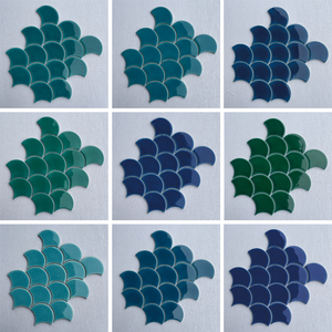 Mosaico <span class=keywords><strong>de</strong></span> Azulejo <span class=keywords><strong>de</strong></span> Porcelana Brillante <span class=keywords><strong>de</strong></span> Alta Calidad, 7MM, Verde, para Decoración <span class=keywords><strong>de</strong></span> <span class=keywords><strong>Cocina</strong></span>, <span class=keywords><strong>Baño</strong></span> <span class=keywords><strong>y</strong></span> Manualidades - Product Image 4