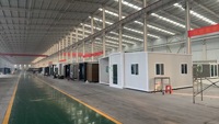 Maisons préfabriquées modulaires en conteneurs maritimes de 40 pieds, mobiles, prêtes à vivre, 5 chambres