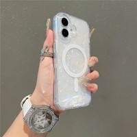 Coque de téléphone IMD magnétique perlée pour iPhone 17 Pro Max – Nouvelle coque de téléphone 17 de notre usine