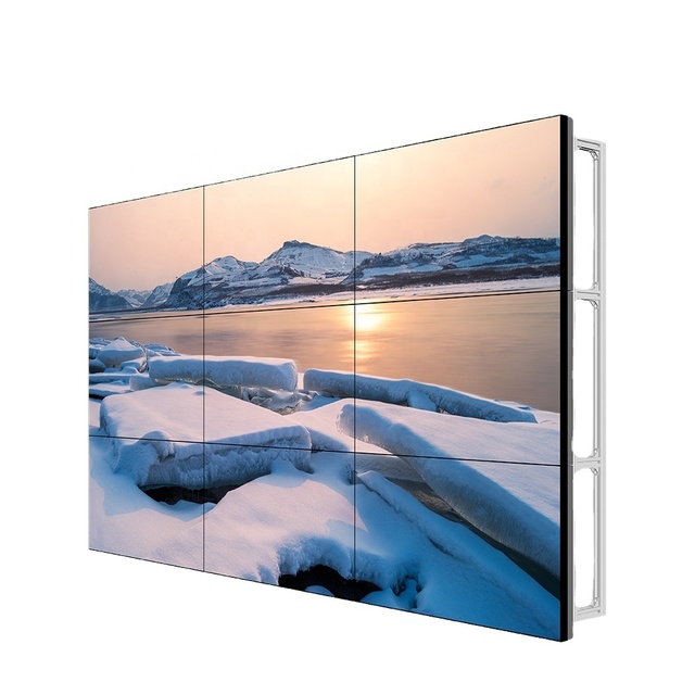 3*3 LCD Splicing Screen 49 55 Inch  LCD Video Wall  Narrow Bezel 3.5 mm Indoor LCD Video Wall Panel Display