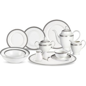 <span class=keywords><strong>Vaisselle</strong></span> de luxe en porcelaine du Pakistan à bon prix pour <span class=keywords><strong>6</strong></span> <span class=keywords><strong>personnes</strong></span>, bord doré, 72 pièces, <span class=keywords><strong>service</strong></span> de table en porcelaine osseuse, ensembles de <span class=keywords><strong>vaisselle</strong></span> - Product Image 6