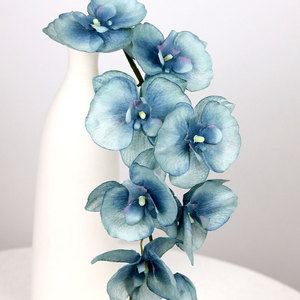 Flores de Orquídea Phalaenopsis de Seda de Lujo con <span class=keywords><strong>8</strong></span> Cabezas, Tacto Real, para Decoración de Bodas, Flor de Orquídea Artificial - Product Image 5