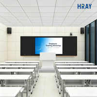 Цифровая интерактивная доска HRAY 86 дюймов с защитой глаз (AG-покрытие) и слотом OPS для школ