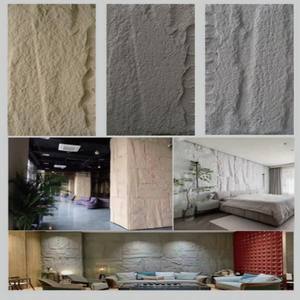 Panneau mural en pierre artificielle 3D en PU de 2400*600 mm, imitation pierre, grand revêtement mural en pierre artificielle, placage en pierre artificielle, revêtement extérieur en PU de 100 mm - Product Image 3