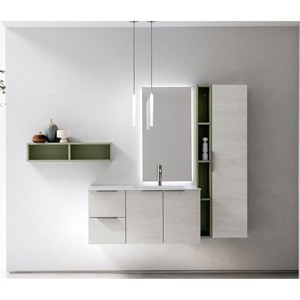 Modulo Bagno Completo B201 IGLOO E MATT AGAVE - Product Image 1