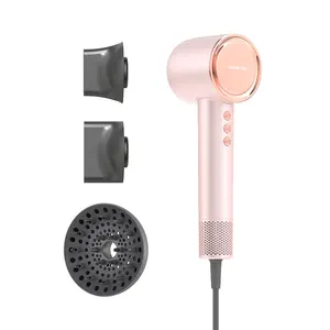 Ionic inteligente cabelo secador rosa doméstico portátil cabelo ventilador mini secador venda para