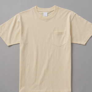 เสื้อยืดคอกลมโอเวอร์ไซส์แขนสั้นพิมพ์ลายโลโก้สกรีน ผลิตตามสั่งจากโรงงานจีน เสื้อยืดผู้ชายมีกระเป๋า  แบบยูนิเซ็กซ์ - Product Image 2