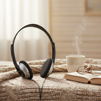 Écouteurs Stéréo Filaire Type C OEM ODM Rétro Tendance avec Pilote Dynamique pour Téléphone Portable et Lecteur MP3