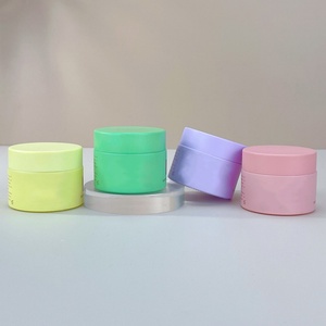 Frasco para Crema de 50 g 1.7oz, Frascos Redondos de Vidrio Mate en Morado, Rosa y Amarillo para Manteca Corporal, Envases Vacíos para Crema Facial - Product Image 6