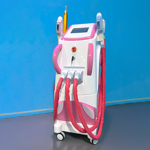 Nouvelle couleur rose, appareil d'épilation 4 en 1, rajeunissement de la peau, épilation permanente et machine d'élimination des tatouages - Product Image 1