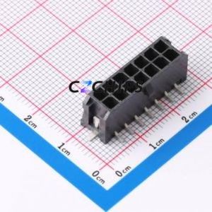 XDWF-C3030LT-2*7P Wire-to-Board Pin Header SMD,P=3mm Connector 2x7P 3mm Vertical Mount 14P - Product Image 1