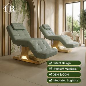 Sillón Reclinable Eléctrico Turri para Estética y Cosmetología Cama Camilla Mesa Cosmética Tumbona - Product Image 1