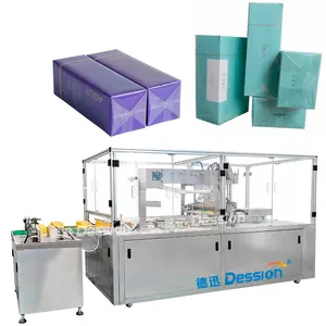 High Speed Automatic Cosmetic Box Cellophane Packing Machine Cosmetic Carton Cellophane Wrapping Machine