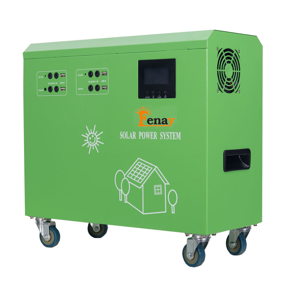 FENAYSOLAR FSG-5KW Solar Panel 5000W 48V 51.2V 100Ah LiFePO4 Battery Portable Generator Pure Sine Wave Inverter MPPT Controller · image 4