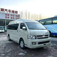 Bus de passagers d'occasion Hiace 13 places, moteur essence, mini-autocar à vendre