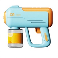 Pistol Air Listrik Kecil Anak Model B-2 untuk Kolam Renang, Semprotan untuk Anak Laki-laki & Perempuan, Mainan Luar Ruangan Musim Panas, Bahan Plastik