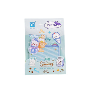 Ins Pocket <b>Sticky</b> <b>Notes</b>, Cute Irregular Shape Memo <b>Note</b> Paper Decorative Message Stickers Stationery Wholesale - Product Image 5