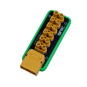 Placa de distribución de energía XT30 de 6 canales, placa de distribución de energía para modelos RC, para robot, coche, barco, submarino, bricolaje, alta corriente, L489 - Product Image 5