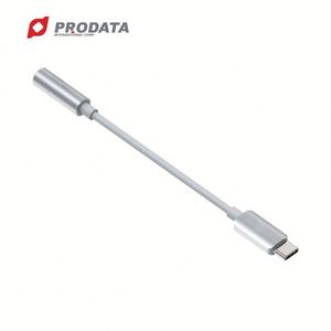 Cable adaptador de audio tipo C de aluminio con conector de audio de 3,5mm - Product Image 6