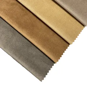 100%polyester fashionable upholstery fabric velvet fabric textile raw material super soft velvet for home deco and sofa