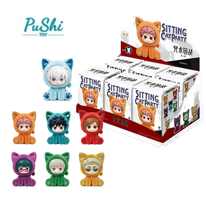 2026 Nuevo EAKI Genuino JJK SITTING CAT PARTY Temporada 2 Figuras de Caja Sorpresa de <span class=keywords><strong>Anime</strong></span> y Dibujos Animados para Colgantes de Bolso y Regalos - Product Image 1