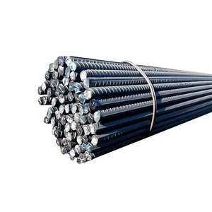 מלאי מוכן hrb500 פלדה כיתה מוטות בר מעוות בגדלים 16 מ "מ 20 מ" מ 25 מ "מ 12 מ 'אורך משלוח מהיר - Product Image 1