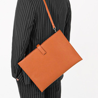 Sacoche pour ordinateur portable en cuir Crazy Horse 13-15 pouces, sac messager vintage pour homme, usage professionnel, sac à main authentique