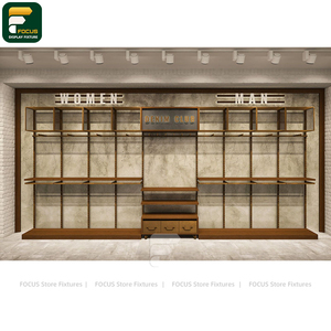 Mueble de Exhibición de Ropa de Lujo Personalizado, Panel de Pared para Tienda de Moda, Mostrador de Caja - Product Image 6