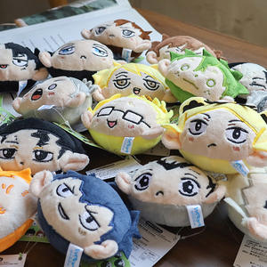 Anime Haikyu!! Poupée en peluche mignon fille <span class=keywords><strong>sac</strong></span> d'école pendentif Hinata Shoyo entourant porte-clés Pp coton remplissage décorer cadeau Couple - Product Image 4