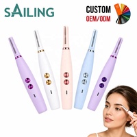 Tondeuse faciale pour femmes SE5-1013-2, étanche IPX6, rechargeable, 330 mAh, 480 minutes d'autonomie, portable avec base de charge