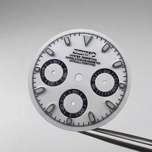 Piezas de modificación de relojes, esfera luminosa verde multifunción de 29,8 mm para movimiento de cuarzo VK63 - Product Image 6