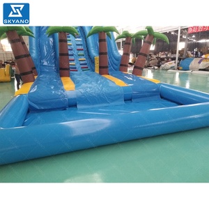 Grande glissière gonflable commerciale de château plein d'entrain de glissière de rebond de glissière d'eau pour la <span class=keywords><strong>piscine</strong></span> - Product Image 5
