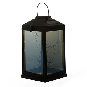 Farol Decorativo Solar con Luces LED en Cadena, Resistente al Agua, para Jardín, Patio, Iluminación Navideña - Product Image 5