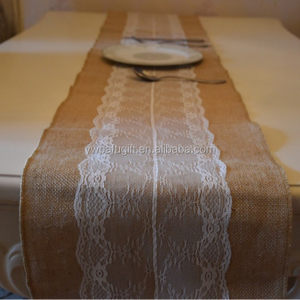 <span class=keywords><strong>Chemin</strong></span> de <span class=keywords><strong>table</strong></span> en toile de <span class=keywords><strong>Jute</strong></span>, 1 pièce, couverture de <span class=keywords><strong>table</strong></span> pour fête de mariage - Product Image 1