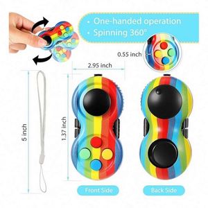 Custom Logo Fidget Toy Bundle Fidget Guns <b>Sliders</b> Rings Cubes for Corporate Events Employee Gifts Promotional Fidget Products - Product Image 6