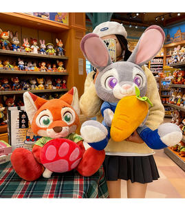 Nouvelle série de poupées en peluche 2026 Zoo2 Lapin Nick et <span class=keywords><strong>Renard</strong></span> Judy 55cm – Cadeau - Product Image 6