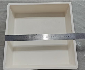 Crisol/Caja de Corindón de Alúmina de Alta Pureza, Refractario de Alta Resistencia al Choque Térmico para Cerámica Electrónica - Product Image 2