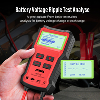 Testeur de batterie 12V ANCEL BST100 100 à 2000 CCA avec tests de démarrage, de charge et d'ondulation pour véhicules