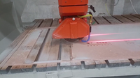 Cutter CNC 3 axes JZQ-400 pour pierre, granit et marbre, Scie à pont CNC pour découpe et profilage de dalles