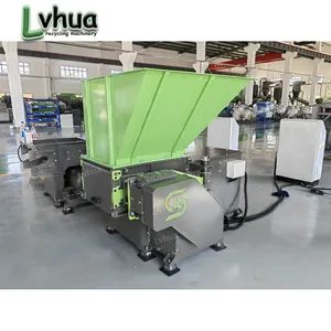 Lvhua מכירה לוהטת מתכת צמיג מגרסה מכונה כללי תכליתי ציוד מגרסה מכונה עבור פלסטיק מחזור