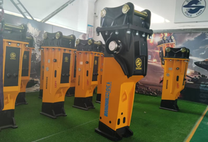 Para SOOSAN SQ 130 Auto Grease 165 mm de diámetro Nuevos martillos hidráulicos para 30-45Tons Maquinaria de construcción 30-45Tons Construcción - Product Image 5