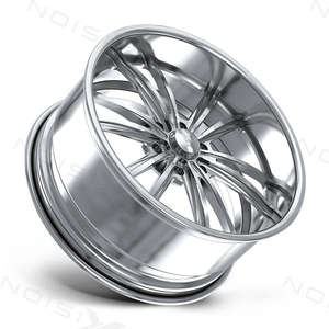 Jantes forgées 2 pièces 20 22 24 pouces 6x5.5 6x139.7 polies à rayons multiples pour Chevrolet Silverado GMC Sierra, jantes de camion personnalisées - Product Image 3