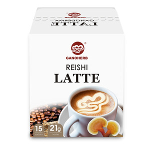 GANOHERB Etiqueta Privada OEM 4 en 1 Reishi Mushroom Latte <span class=keywords><strong>Lingzhi</strong></span> Ganoderma café fabricante de porcelana <span class=keywords><strong>precio</strong></span> al por mayor - Product Image 3