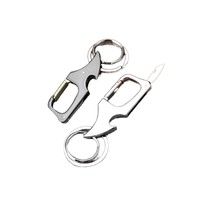 Multi-function Smooth Bottle Opener Custom Logo Electronic Key Finder Creative Alloy Key Chain Wholesale Unpack Parcel