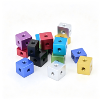 Connecteurs hexagonaux personnalisés, écrous carrés hexagonaux, blocs de fixation pour chauffage à filetage cubique