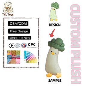Ensemble de coussins en peluche personnalisés brodés en forme de <span class=keywords><strong>teckel</strong></span> avec longs coussins en peluche en forme de chien |   OEM/ODM Unisexe Rembourré en coton PP - Product Image 2